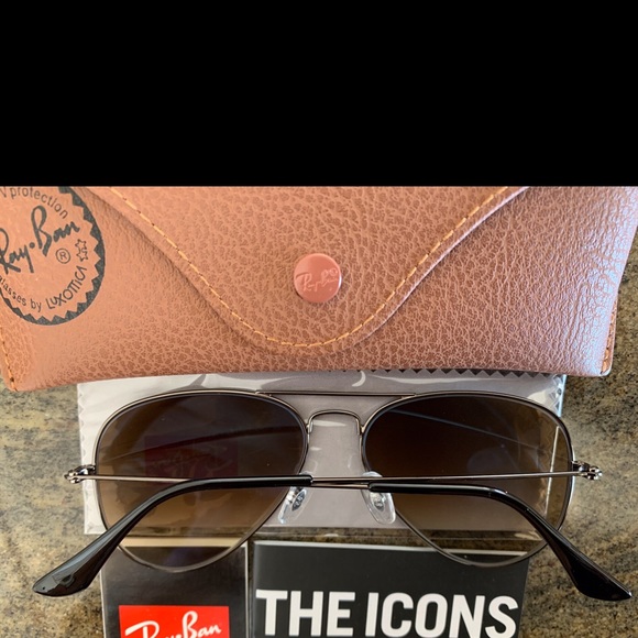 Ray-Ban Aviator Sunglasses RB3025 55mm New - Picture 11 of 16